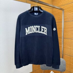 [국내배송]몽클레어 로고 패치 유니버시티 티셔츠