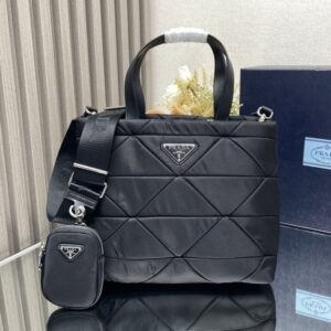 [국내배송]프라다 시스템 패치워크 포켓 토트백 1BG380