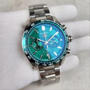 [국내배송]태그호이어 까레라 칼리브 02 스포츠 그린다이얼