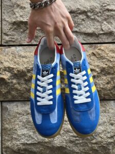 [국내배송]구찌 아디다스 가젤 라이트 블루