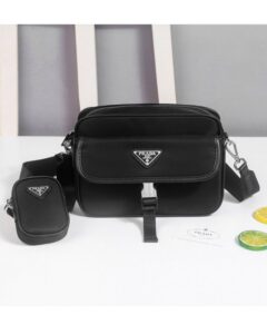 [국내배송]프라다 리나일론 파우치 크로스