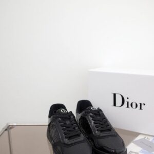 [국내배송]디올 [Christian Dior] 수입고급 Dior B27 Low-Top Sneaker Black Patent Oblique