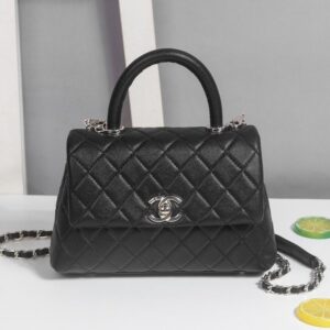 [국내배송]샤넬 코코 탑핸들 캐비어