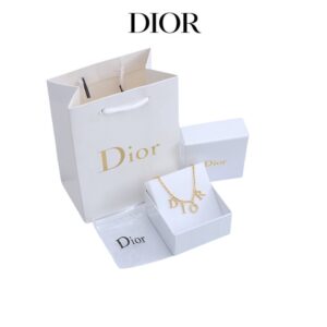 [국내배송]디올 이니셜 목걸이(골드)