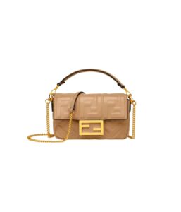 [프리미엄/해외배송]펜디 바게트 백 미니 FF(브라운)