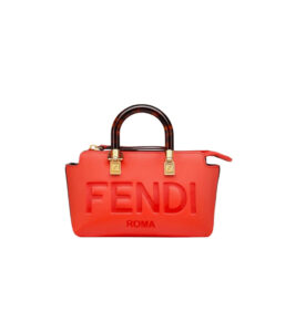 [프리미엄/해외배송]펜디 바이더웨이 보스턴 백 미니(레드)