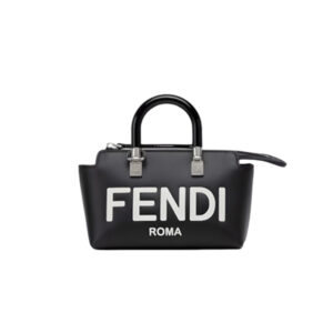 [프리미엄/해외배송]펜디 바이더웨이 보스턴 백 미니(블랙/화이트)