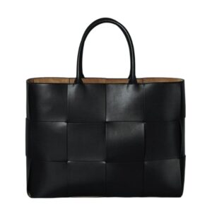 [프리미엄/해외배송]보테가 아르코 토트 백 라지(블랙/브라운)