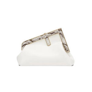 [프리미엄/해외배송]펜디 퍼스트 백 스몰 이그조틱(화이트)