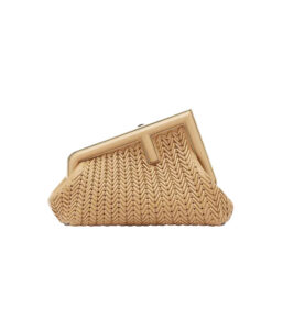 [프리미엄/해외배송]펜디 퍼스트 백 스몰 인터레이스(내추럴)