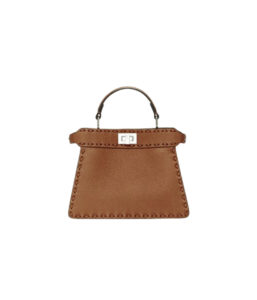 [프리미엄/해외배송]펜디 피카부 백 쁘띠 I See U 스티치(탠)